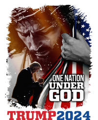 One Nation Under God President Trump 2024 America Christian T-Shirt