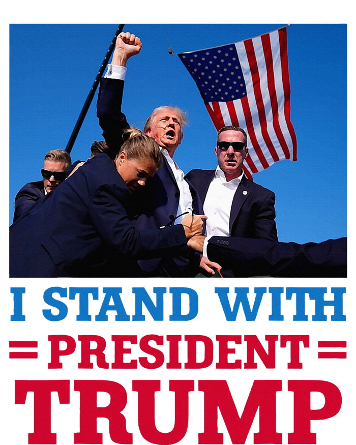 I Stand With President Trump After The Shooting At His Rally T-Shirt