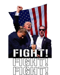 Trump Fist Pumped Fight Pray For Trump America T-Shirt