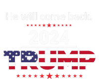 He Will Come Back | Trump 2024 Grommeted Golf Towel