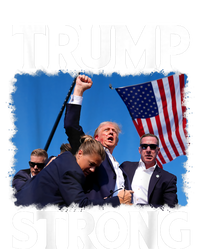 Trump Strong Fist Hand Us Vote Trump 2024 Survives Rally T-Shirt