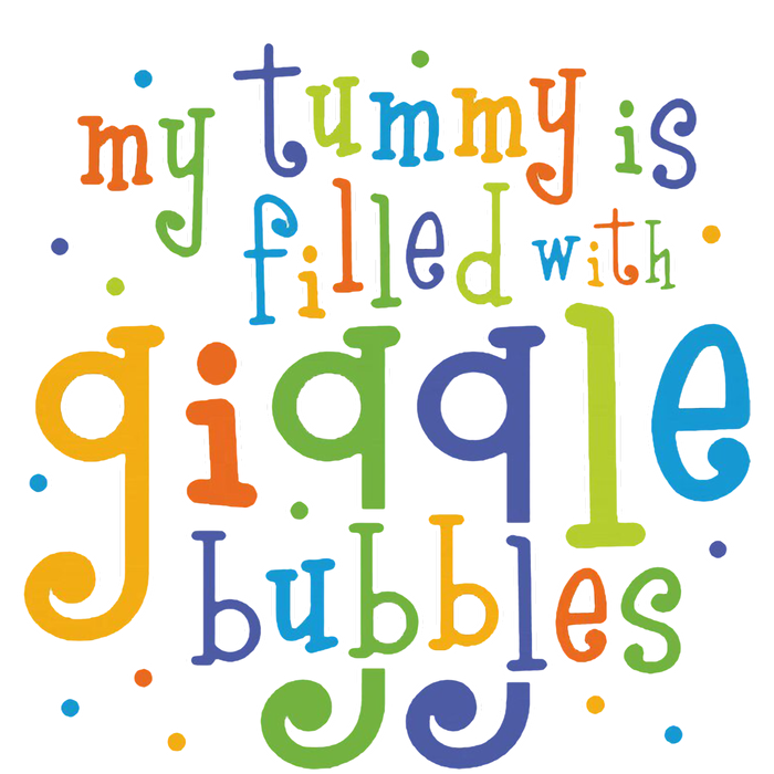 My Tummy Is Filled With Giggle Bubbles Tall Long Sleeve T-Shirt