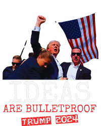 Trump 2024 Ideas Are Bulletproof Trump 2024 V-Neck T-Shirt