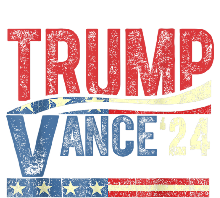 Trump Vance 2024 Retro Stripe Trump Jd Vance T-Shirt