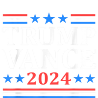 Trump Vance 2024 Retro Stripe Trump Jd Vance Garment-Dyed Heavyweight T-Shirt