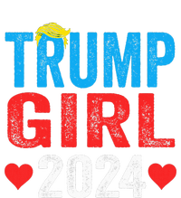 Trump Girl 2024 Cute Trump Flag Cooling Performance Long Sleeve Crew