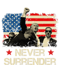 Trump Never Surrender American Flag Pennsylvania Trump Rally T-Shirt