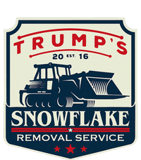 TrumpS Snowflake Rmoval Service Funny Donald Trump 2024 Women's Tri-Blend 3/4-Sleeve Raglan Shirt