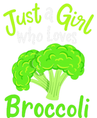 Fun Cute Just A Girl Who Loves Broccoli T-Shirt