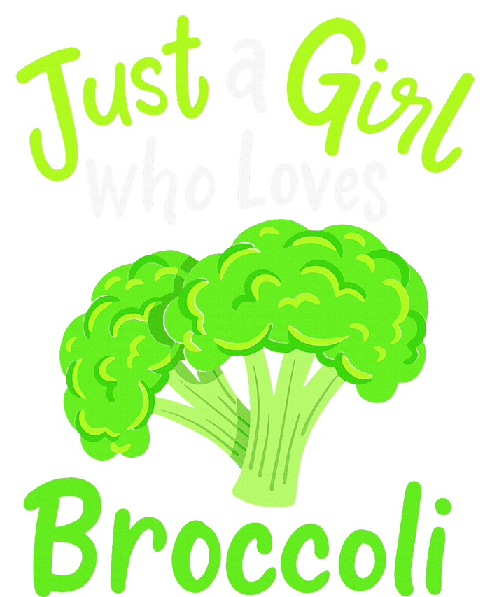 Fun Cute Just A Girl Who Loves Broccoli T-Shirt