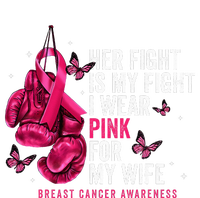 Breast Cancer Her Fight Is My Fight I Wear Pink Wife Breast Yupoong Adult 5-Panel Trucker Hat