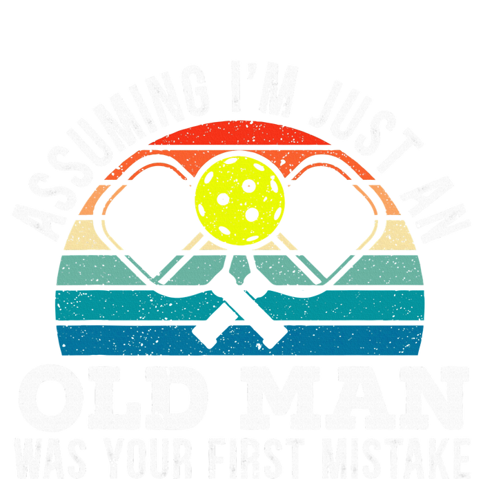 S Assuming IM Just An Old Man Was Your First Mistake Valucap Bio-Washed Visor