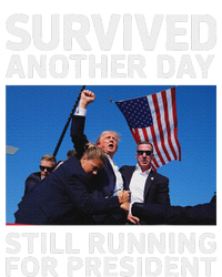 Trump Survived Another Day 2024 Presidential Run Flexfit Unipanel Trucker Cap