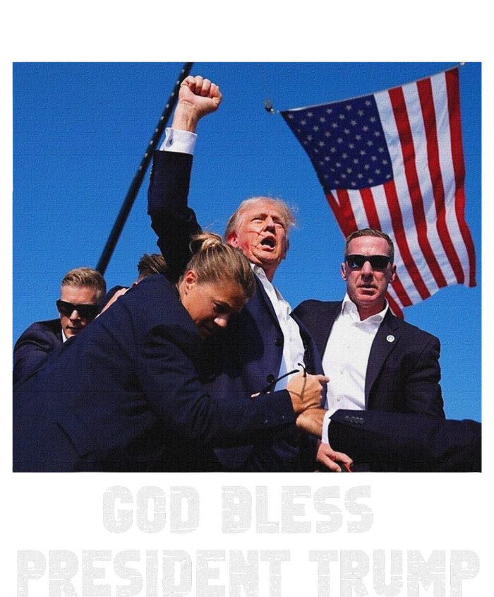 God Bless President Trump 2024 Patriot Sweatshirt