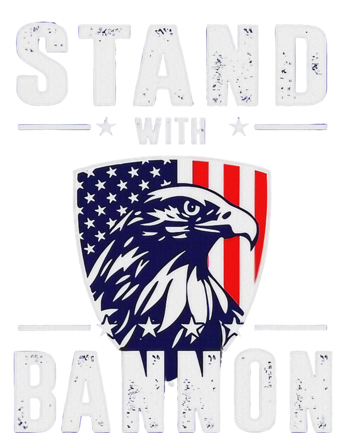 I Stand With Bannon Patriotic Support Metallic Star Ornament