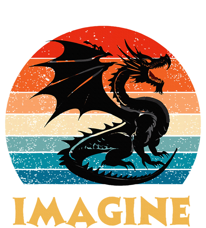 Imagine Fantasy Mythical Dragon Premium T-Shirt