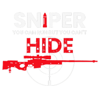 Sniper You Can Run But You Cant Hide Women's Perfect Tri Tunic Long Sleeve Shirt