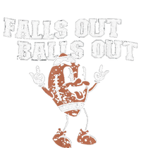 Retro Falls Out Balls Out Football Vintage Thanksgiving Women's Perfect Tri Rocker Tank