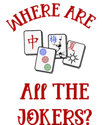 Where Are All The Jokers Funny Mahjong T-Shirt