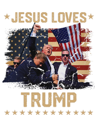 Jesus Loves Trump 2024 Strong Support T-Shirt