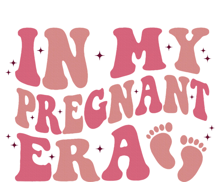 In My Pregnant Era Funny Pregnancy Announcet Pregnant Sustainable Bucket Hat