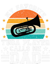 Favorite Tuba Player Dad Tuba Dad Of A Tuba Player Father Kids Long Sleeve Shirt