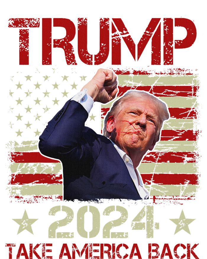 Trump Fist Pump Survives 2024 Rally Bold Design Grommeted Golf Towel