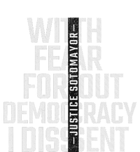 I Dissent With Fear For Democracy T-Shirt