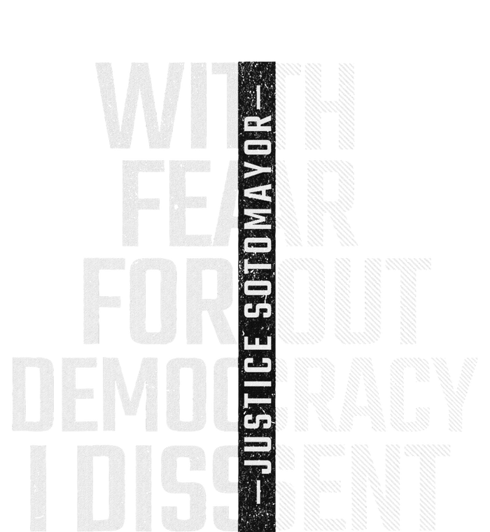 I Dissent With Fear For Democracy T-Shirt