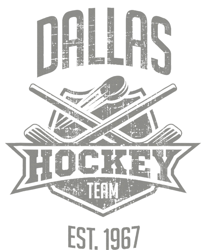 Dallas Hockey Team Vintage Est 1967 Texas Star Sticks & Puck T-Shirt