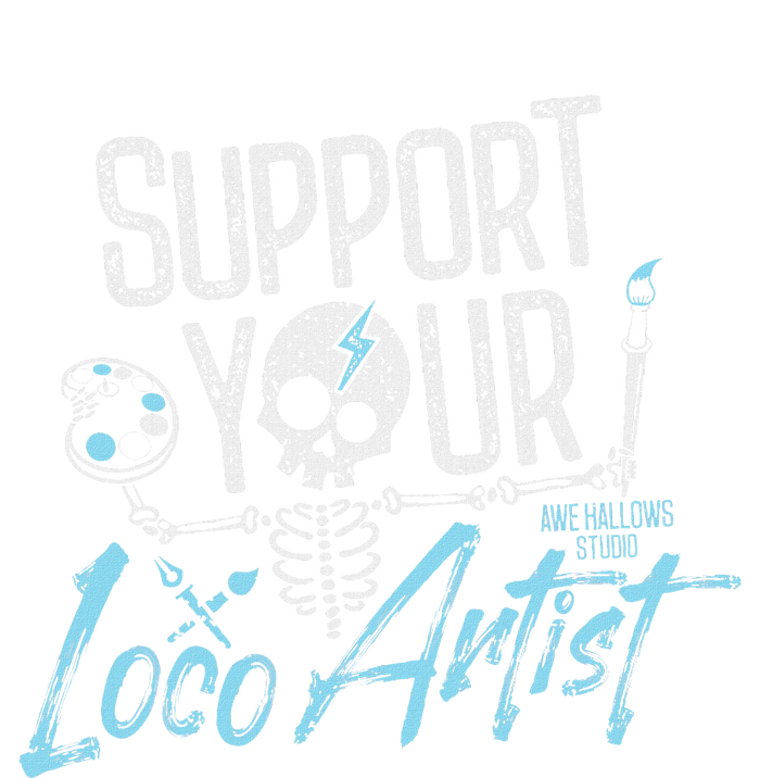 Support Your Loco Artist Creative Design Kids T-Shirt