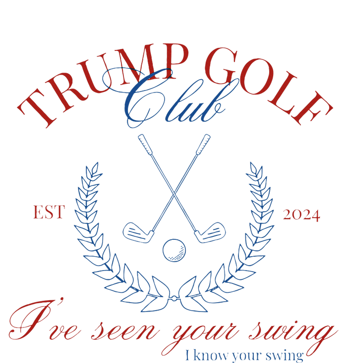 Trump Golf Club IVe Seen Your Swing Funny Trump 2024 Debate Garment-Dyed Heavyweight T-Shirt