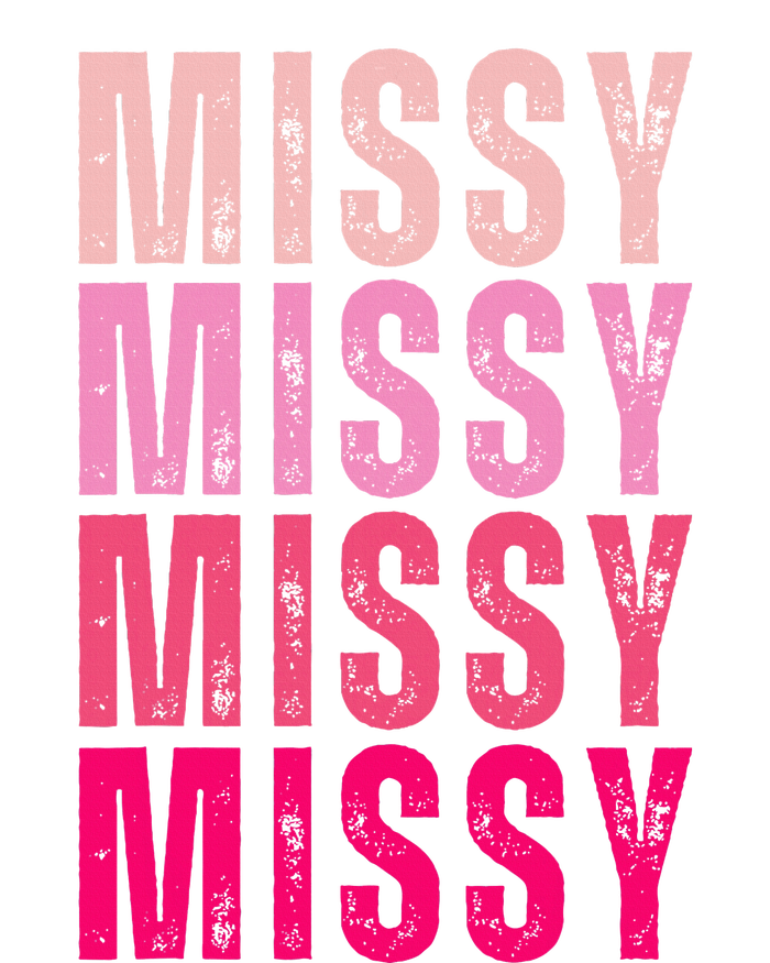 I Love Missy First Name Missy Vintage Cooling Performance Long Sleeve Crew