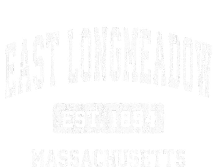 East Longmeadow Massachusetts Ma Vintage Sports Established T-Shirt