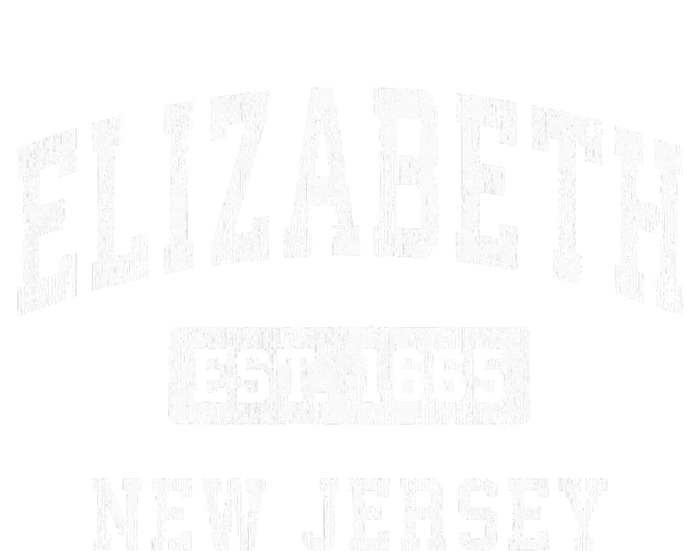 Elizabeth New Jersey Nj Vintage Established Sports Womens Cotton Relaxed Long Sleeve T-Shirt