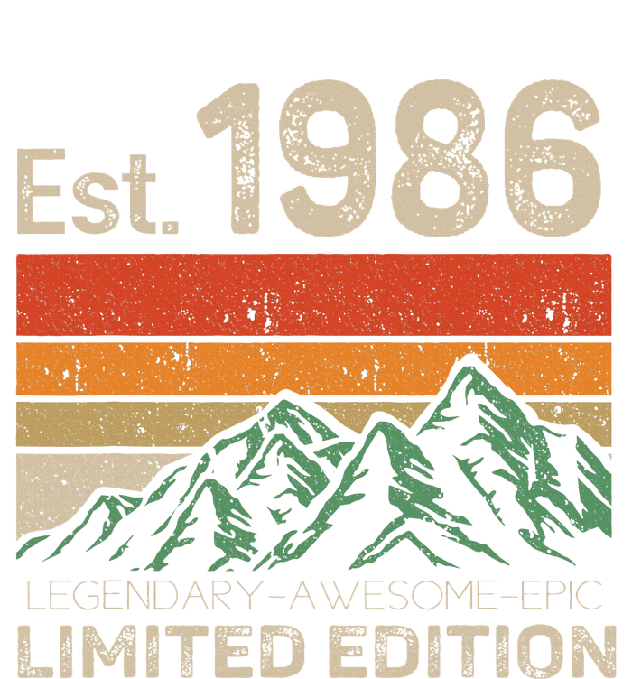 Est 1986 Legendary Awesome Epic Limited Edition 38 Year Old T-Shirt