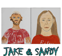 Jake And Sandy Portraits Coaster