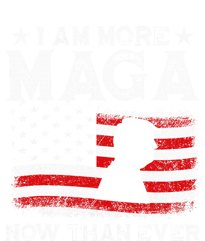 Retro I Am More Maga Now Than Ever Funny Grommeted Golf Towel