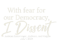 With Fear For Our Democracy I Dissent Scotus Immunity Case Insulated Varsity Jacket