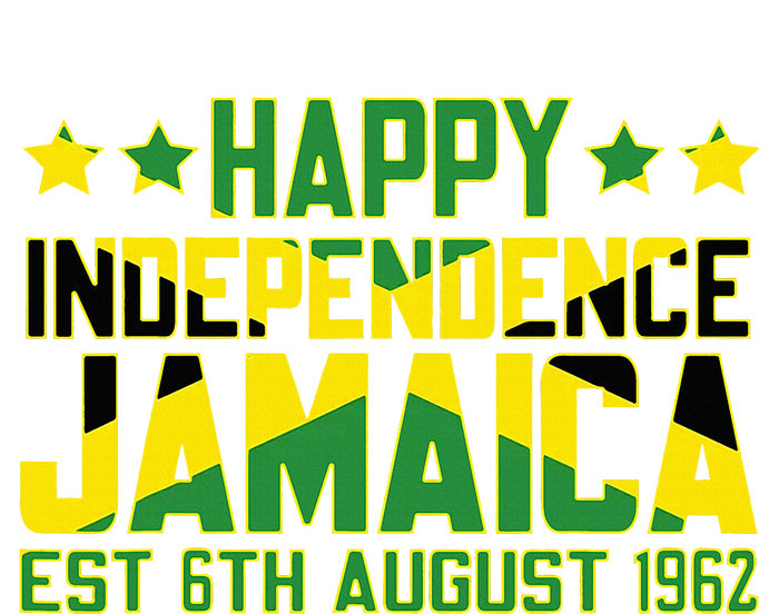 Happy Independence Jamaica Est 6th August 1962 Jamaican Flag Women's Perfect Tri Rocker Tank