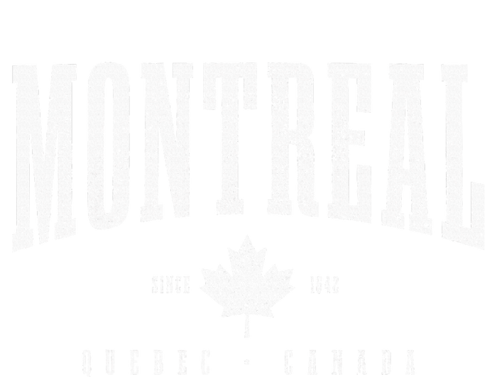 Montreal Est. 1642 Quebec Canada Maple Leaf Patriotic Pride Tall Sweatshirt