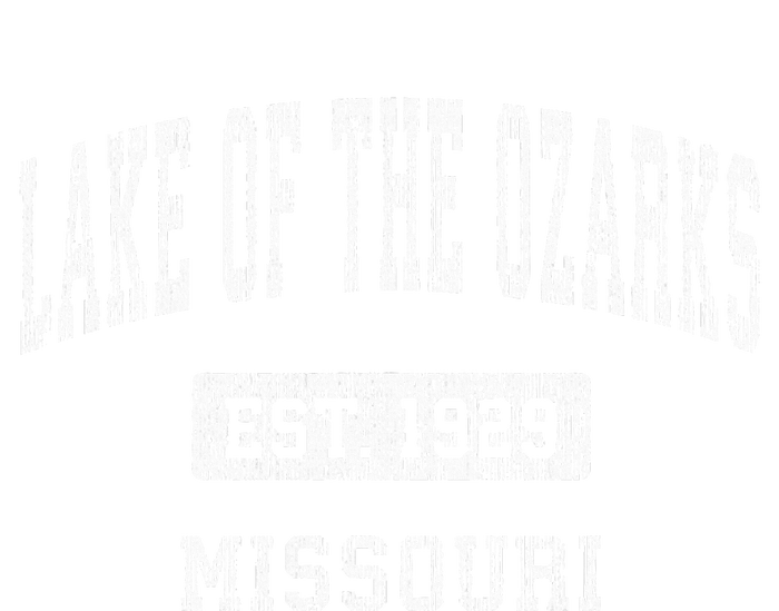 Lake Of The Ozarks Missouri Mo Vintage Sports Established Long Sleeve Shirt