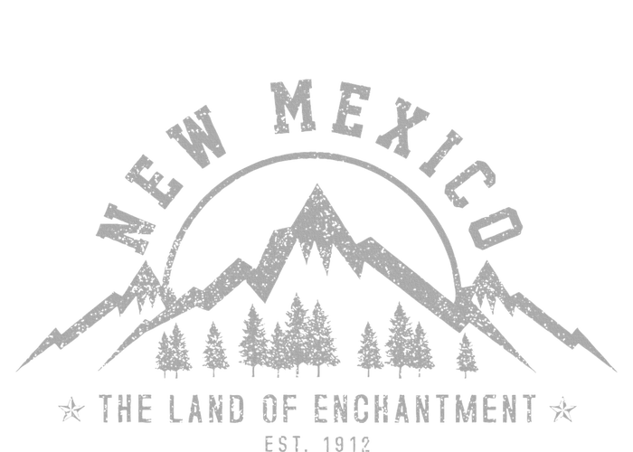 New Mexico The Land Of Enchantment Est. 1912 Mountains Gift T-Shirt