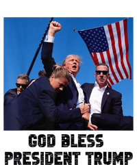 God Bless President Trump Donald Trump 2024 Trump Rally Pa T-Shirt