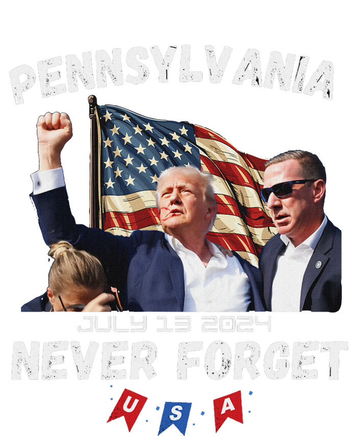 Trump Butler Pennsylvania Never Forget 2024 T-Shirt