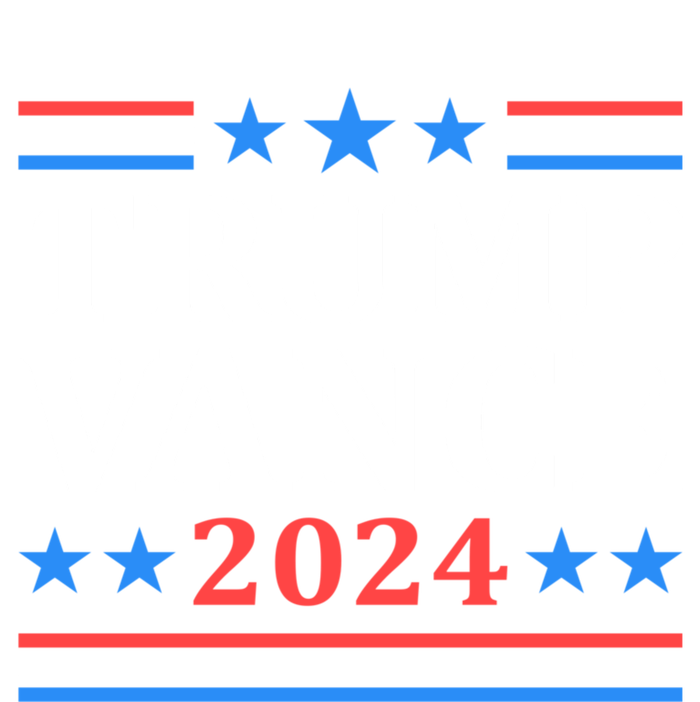 Trump Vance 2024 For President Vp Usa Election Patriotic Women's Knotted Racerback Tank