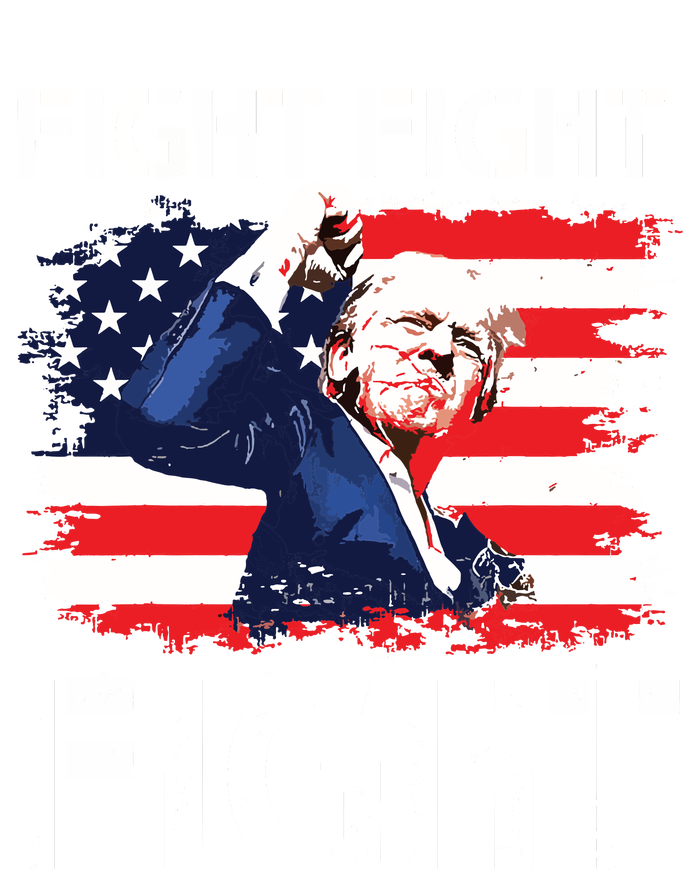 Trump Fight Fight Fight Trump Signals To Americans To Fight Kids Hoodie