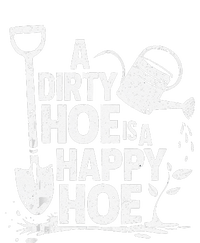 Funny Gardening A Dirty Hoe Is A Happy Hoe Sarcastic Humor Yupoong Adult 5-Panel Trucker Hat