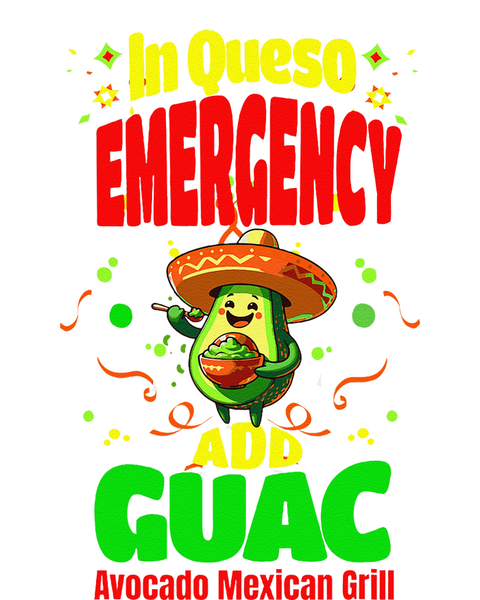 Funny In Queso Emergency Add Guac Cooling Performance Crew T-Shirt