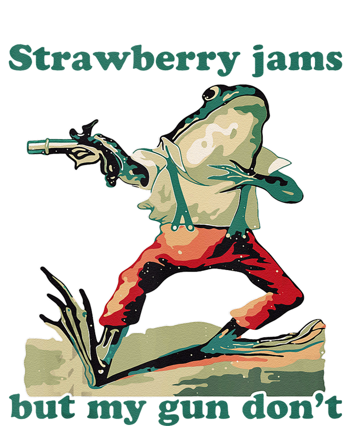 Strawberry Jams But My Gun Dont Silly Frog Pajama Set